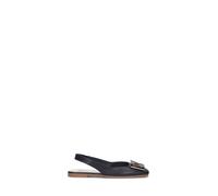 GLORIA SHOES Decollete donna blu in pelle 37