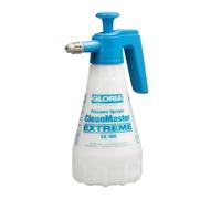 GLORIA Spruzzatore a Pressione CleanMaster Extreme EX 100 | 1L Pulizia Auto | Pompa a pressione da 1 L per solventi, pulitori freni e cerchioni | pH 5-10 | 3 bar | Contenitore robusto con guarnizioni FKM