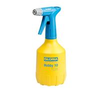 GLORIA Spruzzatore Manuale Hobby 10 FLEX | 1L per Piante da Interno e Erbe | Spruzzino da 1L | Pompa doppia azione (1 spruzzo = 2 getti) | Ugello in ottone | Flacone spray per coltivazione