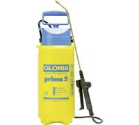 GLORIA Spruzzatore prima 5 | Pompa Giardino 5L per Piante e Diserbo | Pompa a pressione tuttofare 5L | 3 bar | Nebulizzatore con ugello in ottone | Per giardini e terrazzi di medie dimensioni