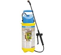 GLORIA Spruzzatore Spray & Paint | Pompa di Vernice Uso Domestico 5L | Pompa a pressione da 5 litri | Per smalti idrosolubili, lacche e oli legno | Ideale per grandi superfici e staccionate