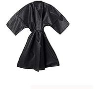 Gloria Sweet European Distribution Kimono monouso in TNT NERO Camice estetica con tasca e Cinta Usa e Getta per Parrucchieri Divisa Lavoro igiene TNT confezionato singolarmente 10pz