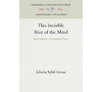Gloria Sybil Gross This Invisible Riot of the Mind (Copertina rigida)