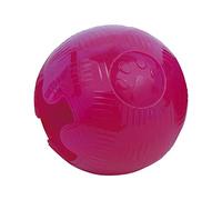gloria TPR Palla Cane Dimensioni 8,25 Centimetri - Molto Resistente - Sfera Flessibile - Prendersi Cura della Salute Dentale del Vostro Cane - Giochi per Cani - Dog Balls - Rosa