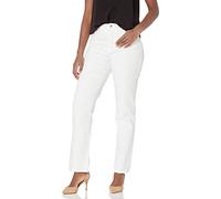 Gloria Vanderbilt Amanda Taper Jeans da Donna Bianco Vintage 44 Corto