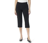Gloria Vanderbilt Donna Pull on Tummy Slimmer Capri Standard, nero, 54