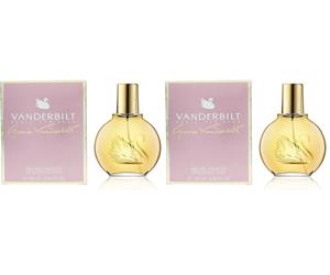 Gloria Vanderbilt N°1 Eau de Toilette profumo donna, 100 ml (Confezione da 2)