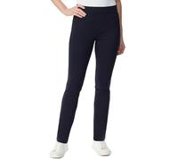 Gloria Vanderbilt Pull on Tummy Slimmer Trouser Pant Standard Pantaloni, Affare di Mezzanotte, 36 Donna