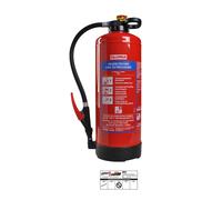 GLORIA WH9 Pro 9l Acqua Estintore Wasserlöscher Incl. Supporto E Placca