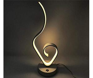 Gloriashoponline® LUME DA COMODINO 9 W LUMETTO STILE MODERNO LAMPADA LED LUCE CALDA 3000K D04-C