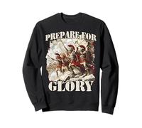 Gloriosi Guerrieri di Sparta Re Leonida T 300 Guerrieri Felpa