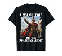 Gloriosi Guerrieri di Sparta Re Leonida T 300 Guerrieri Maglietta