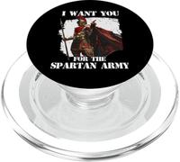 Gloriosi Guerrieri di Sparta Re Leonida T 300 Guerrieri PopSockets PopGrip per MagSafe