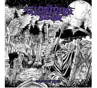 GLORIOUS DEAD - CEMETERY PATHS PURPLE/BLACK WITH WHITE SPLATTERS - Vi - F72z