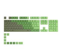 Glorious Gaming 115 GPBT Keycaps - Profilo Cherry, plastica PBT resistente, aspetto accattivante, suono superiore, caratteri originali, layout tedesco - Oliva