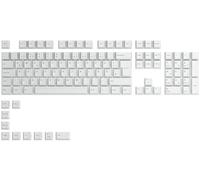 Glorious Gaming 115 GPBT Keycaps - Profilo Cherry, plastica PBT resistente, aspetto accattivante, suono superiore, caratteri originali, layout tedesco - Bianco artico