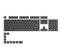 Glorious PC Gaming Race GPBT Keycaps - 114 Tasti in PBT, ANSI, Layout US, Black Ash GLO-KC-GPBT-B