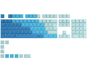 Glorious Gaming 115 GPBT Keycaps - Profilo Cherry, plastica PBT resistente, aspetto accattivante, suono superiore, caratteri originali, layout tedesco - Oceano