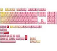 Glorious Gaming 143 GPBT Keycaps - Profilo Cherry, plastica PBT super resistente, aspetto accattivante, superficie testurizzata, acustica piena, tasti MacOS inclusi, layout americano - Grapefruit