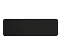 GLORIOUS Gaming Cloth Gaming Mousepad (Extended) - Bordi cuciti, superf. liscia per velocità e controllo, antiscivolo, lavabile in lavatrice, grande (910 x 280 x 3 mm) - Nero furtivo