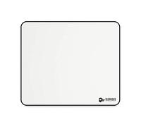 Glorious Gaming Cloth Gaming Mousepad (Large) - Bordi cuciti, superficie liscia per velocità e controllo, antiscivolo, lavabile in lavatrice, grande (330 x 280 x 3 mm) - Bianco