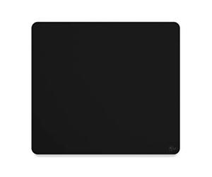 GLORIOUS Gaming Cloth Gaming Mousepad (XL) - Bordi cuciti, superficie liscia per velocità e controllo, base antiscivolo, lavabile in lavatrice, grande (460 x 410 x 2 mm) - Nero furtivo