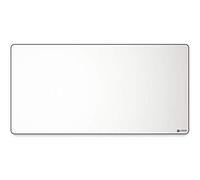 GLORIOUS Gaming Cloth Gaming Mousepad (XXL Extended) - Bordi cuciti, superf. liscia per velocità e controllo, antisciv., lavabile in lavatrice, grande (910 x 460 x 3 mm) - Bianco