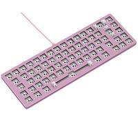 Glorious Gaming GMMK 2 Compact 65% Barebones (solo struttura) - Struttura per tastiera da gaming meccanica, TKL compatta (65%), alluminio, personalizzabile, RGB, layout internazionale / ISO - Rosa