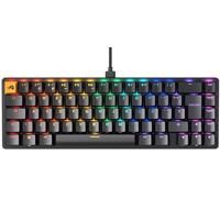 Glorious Gaming GMMK 2 Compact (65%) - tastiera gaming mecc., TKL compatta 65%, alluminio, personalizzab., tasti doppia iniezione, Fox Switches, RGB per ogni tasto, layout QWERTY spagnolo - Nero