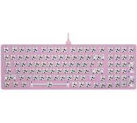 Glorious Gaming GMMK 2 Full Size (96%) Barebones (solo struttura) - Struttura per tastiera da gaming meccanica, full-size (96%), alluminio, personalizzabile, RGB, layout americano / ANSI - Rosa