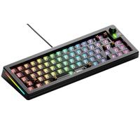GLORIOUS Gaming GMMK 3 Barebones : kit clavier gaming personnalisé, clavier 65% mécanique, joints modulaires, MX 5 broches (hot swap), mousse insonorisante, plaque de commutation alu, ANSI - Noir