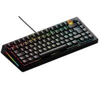 GLORIOUS Gaming GMMK 3 HE tastiera Rapid Trigger, Hall Effect, polling 8K, switch magnetici e meccanici MX, tastiera 75% hot swap, guarnizioni modulari, Doubleshot Keycaps PBT, QWERTY nordico - Nero