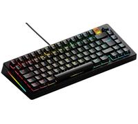 Glorious Gaming GMMK 3 HE tastiera Rapid Trigger, Hall Effect, polling 8K, switch magnetici e meccanici MX, tastiera 75% hot swap, guarnizioni modulari, Doubleshot Keycaps PBT, QWERTY inglese - Nero