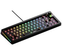 GLORIOUS Gaming GMMK 3 PRO Barebones : kit clavier personnalisé, molette, corps alu et joints modulaires, clavier 65% (hot swap), mousse insonorisante, plaque de commutation alu, ANSI - Noir