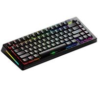 GLORIOUS Gaming GMMK 3 PRO : clavier mécanique sans fil, Bluetooth, 2,4 GHz, switches MX (hot swap), corps alu et joints modulaires, capuchons doubleshot, TKL 75%, américaine QWERTY - Noir