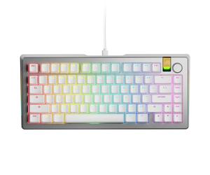 Glorious Gaming GMMK 3 PRO HE 75% Prebuilt Wired Silver - US NEW