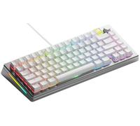 GLORIOUS Gaming GMMK 3 PRO HE : clavier réactif, effet Hall, corps alu modulaire, taux de polling 8K, switches MX et magnétiques (hot swap), joints modulaires, TKL 75%, américaine QWERTY - Argenté