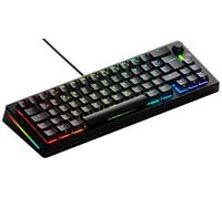 Glorious Gaming GMMK 3 tastiera gaming meccanica personalizzabile, compact 65%, guarnizioni modulari, Doubleshot Keycaps PBT, piastra switch alluminio, switch hot swap 3 e 5 pin, QWERTZ tedesco - Nero