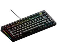 Glorious Gaming GMMK 3 tastiera gaming meccanica personalizzabile, TKL 75%, guarnizioni modulari, Doubleshot PBT, piastra switch alluminio, switch hot swap 3 e 5 pin, AZERTY francese - Nero