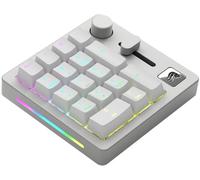 Glorious PC Gaming Race GMMK Wireless Numpad, Fox Swith - Grigio/Bianco GLO-GMMK-NP-FOX-W