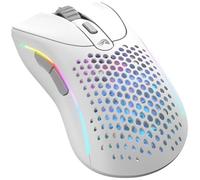 Glorious Gaming Model D 2 Mouse da gaming senza fili - erg., superlegg. 66 g, durata batt. 210 h, sens. ottico 26.000, 6 tasti programm., ciclo vita 80 milioni clic, sparatutto, MMO, MOBA - Bianco