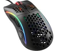 GLORIOUS Gaming Model D Mouse da gaming wired - Superleg. 68 g, a nido d'ape, RGB, ergonomico, sensore Pixart 3360, Omron Switches, piedini in PTFE, 6 tasti - Nero opaco