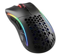 GLORIOUS Gaming Model D- (Piccolo) Wireless Mouse da Gaming Senza Fili - Superleggero 67 g, Design a Nido D'ape, RGB, ergonomico, Wireless 2,4 GHz Senza Lag, Fino a 71 ore di batteria - Nero opaco