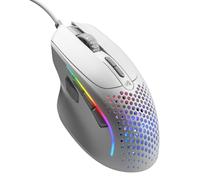 Glorious Gaming - Model I 2 Wired Gaming Mouse: 9 tasti programmabili (2 scamb.), superleggero 66 g, sensore ottico 26.000, switch da 80 milioni di clic, MMO/MOBA/sparatutto, Bianco