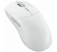 Glorious Gaming Model O 2 PRO 4K/8K Mouse da gaming senza fili - Wireless 2,4 GHz rit. 1 ms, polling 4.000/8.000, 100 mln clic, ultraleg. 59 g, batteria durevole, 26.000 DPI, RGB, ambidestro - Bianco