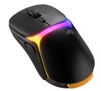 Glorious Gaming - Model O3 mouse da gaming wireless: batterie sostituibili InfinitePlay, polling da 8k, switch ottici da 130 milioni di clic, ultraleggero (66 g), sensore ottico 30K DPI, RGB - Nero