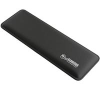 Glorious Gaming Padded Keyboard Wrist Rest (compatta, spessore 17 mm) - Bordi cuciti anti logoramento, superficie liscia, base gomma antiscivolo, compattezza media, 300 x 100 x 17 mm - Nero