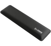 Glorious Gaming Padded Keyboard Wrist Rest (TKL, spessore 25 mm) - Bordi cuciti anti logoramento, superficie liscia, base gomma antiscivolo, compattezza media, 360 x 100 x 25 mm - Nero