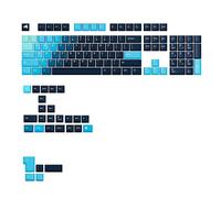 Glorious Gaming - Tasti GPBT Gradient (Celestial Ice), sublimazione senza scolorimento, per tastiere meccaniche personalizzate 100%,75%,65%,60%,PBT, Layout QWERTY americano