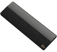 Glorious Gaming Wooden Keyboard Wrist Rest (compatta) - Frassino bianco, venature medio-grandi, liscio, resiste a oli e sudore, pulizia facile, base gomma antiscivolo, 300 x 100 x 19 mm - Onice